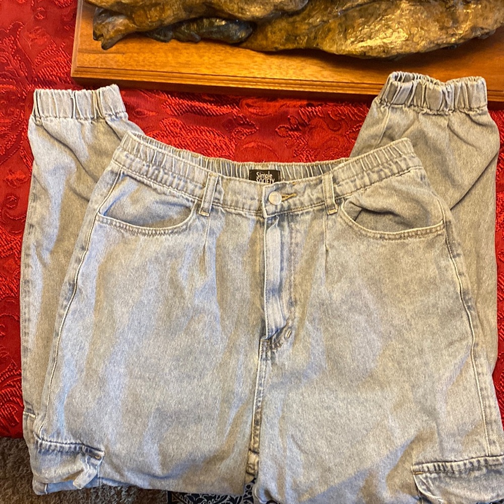 Jean Cargo Joggers